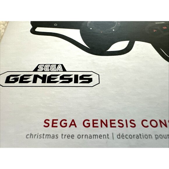 Hallmark Keepsake Ornament SEGA GENESIS CONSOLE Sonic Hedgehog Light & Sound NEW - Picture 3 of 6